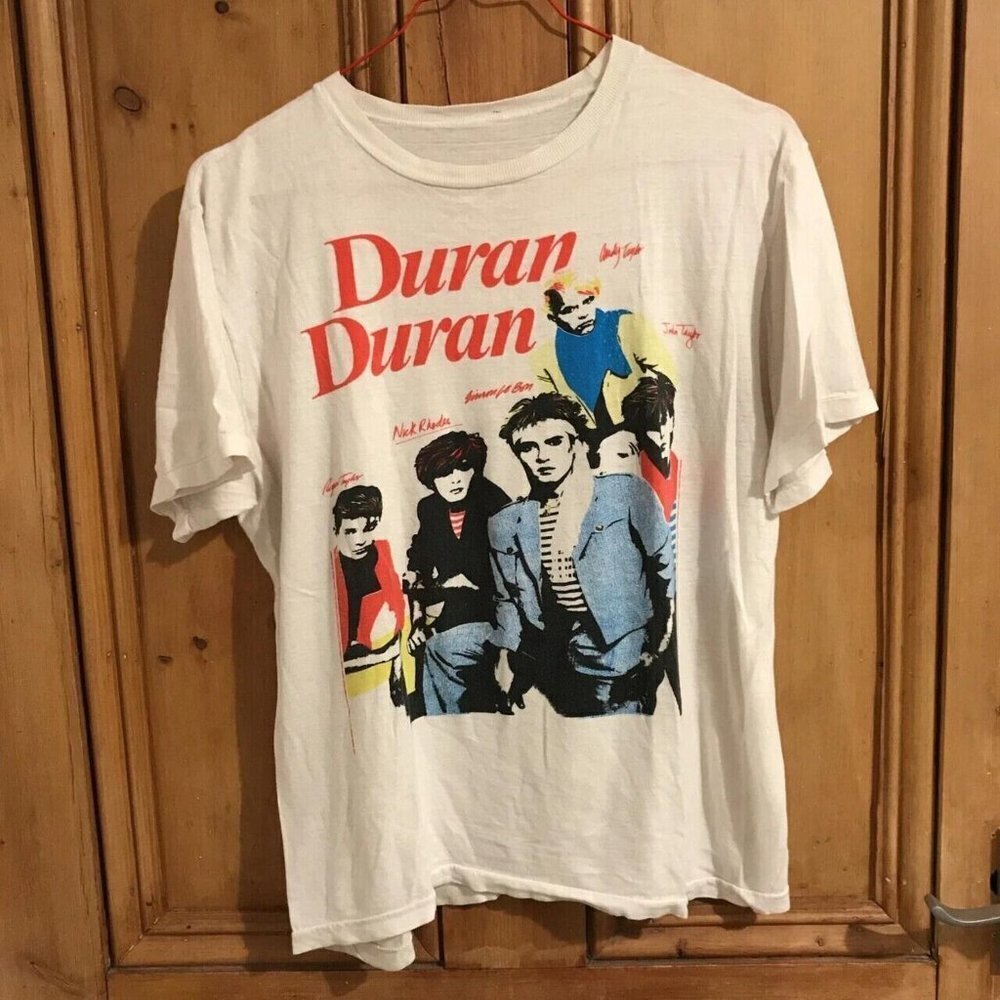 Duran Duran Graphic Tshirt  Duran Duran Concert Tour T Shirt